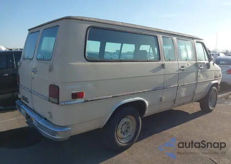 1986 GMC Rally Wagon G3500 z USA, uszkodzony, nr VIN 2G0GG35J3G4522841